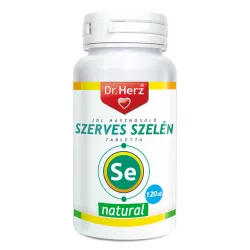 Dr. herz szerves szelén 100 tabletta 120db - bio és vegán étrendkiegészítők