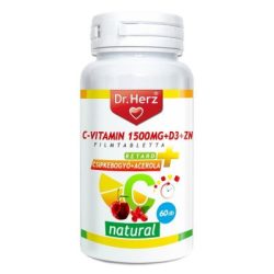 Dr.herz c-vitamin+d3+zn-tabletta 60 db - bio és vegán étrendkiegészítők