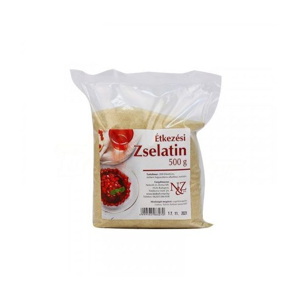 N&z étkezési zselatin 200 bloom 500 g