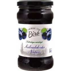   Biró szatmár íze 100% szilvalekvár 360g különleges minőségű, natúr
