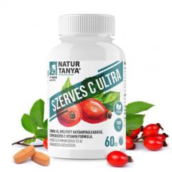 Natur tanya szerves c ultra 1500 mg retard c-vitamin csipkebogyó kivonattal 60db - bio és vegán étrendkiegészítők