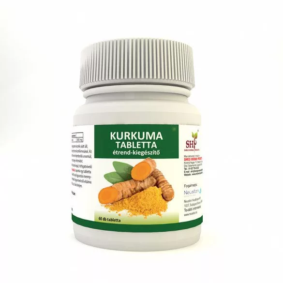 Neuston kurkuma étrend-kiegészítő tabletta 60db