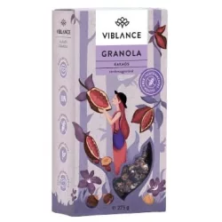 Gluténmentes viblance kakaós granola 275g - bio és refomélelmiszer