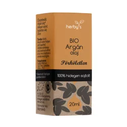 Herbys bio argán olaj 20ml - aromaterápiás és wellness termékek