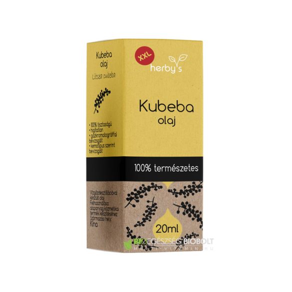 Herbys kubeba xxl illóolaj 20 ml