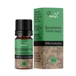 Herbys borsmenta fűszercsepp 100% természetes 5ml - bio és refomélelmiszer