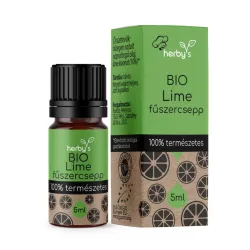 Herbys bio lime fűszercsepp 100% természetes 5ml - bio és refomélelmiszer
