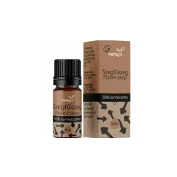 Herbys szegfűszeg fűszercsepp 100% természetes 5ml - bio és refomélelmiszer