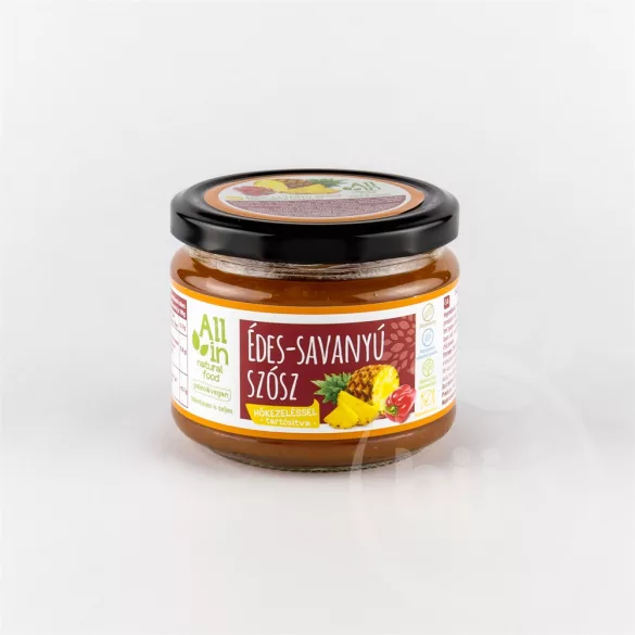 All in édes-savanyú szósz paleo&vegan 250g