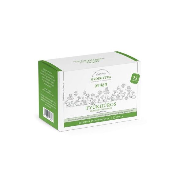 Györgytea Tyúkhúros filteres teakeverék 25x1,3g Érbarát tea No.480
