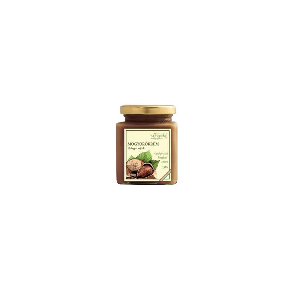 Grapoila mogyorókrém 100% mogyoró 200 g - bio és refomélelmiszer