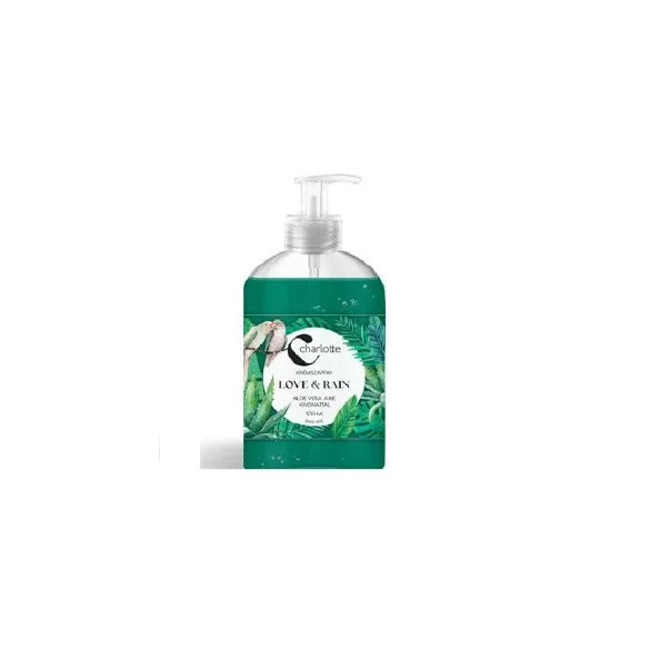 Charlotte krémszappan love & rain 500 ml