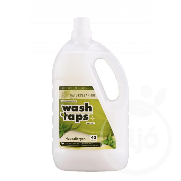 Naturcleaning hipoallergén mosógél white 3000ml