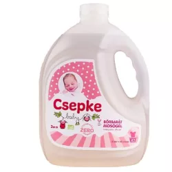 Csepke Baby bőrbarát mosógél babapúder illattal 3m+ 4000 ml - bio és natúr tisztítószerek