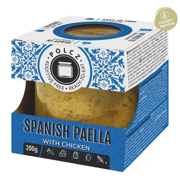 Gluténmentes polcz spanyol paella csirkehússal 350g