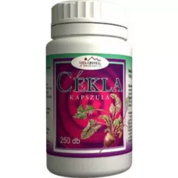 Vita Crystal cékla kapszula 250 db - bio és vegán étrendkiegészítők