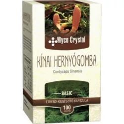 Myco Crystal hernyógomba kapszula 100 db - bio és vegán étrendkiegészítők
