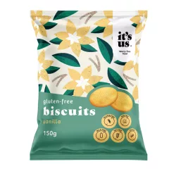 Gluténmentes its us omlós keksz vaníliás 150g