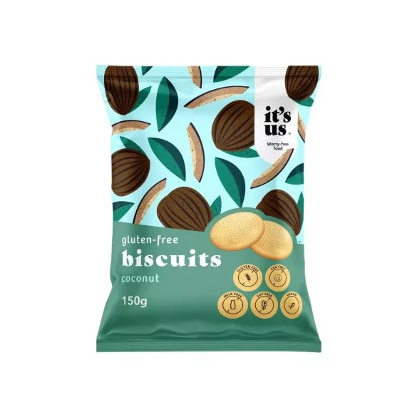 Gluténmentes its us omlós keksz kókuszos 150g