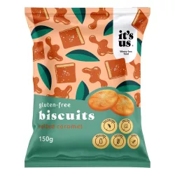 Gluténmentes its us omlós keksz sós karamellás 150g