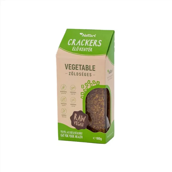 Naturi élő kenyér zöldséges 100g