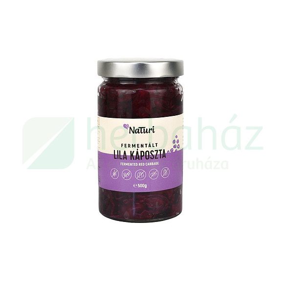 NATURI FERMENTÁLT LILA KÁPOSZTA 500G