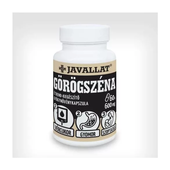 Javallat görögszéna gyógynövény étrend-kiegészítő kapszula 60db