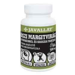   Javallat Őszi Margitvirág Gyömbérrel És Kasszia Fahéjjal Ékieg.Gyógynövénykapszula 60Db