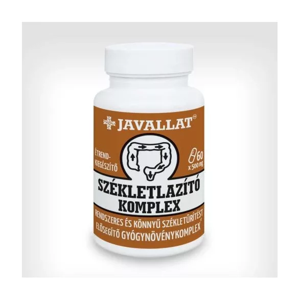 Javallat székletlazító gyógynövénykomplex étrend-kiegészítő kapszula 60db