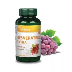 Vitaking rezveratrol extra 125mg 80db