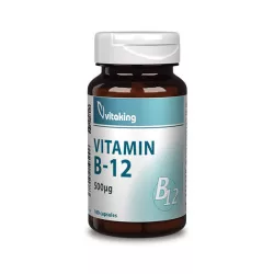 Vitaking vitamin b-12 kapszula 500mcg 100db