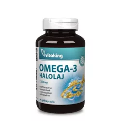 Vitaking omega-3 halolaj 1200mg gélkapszula 90db