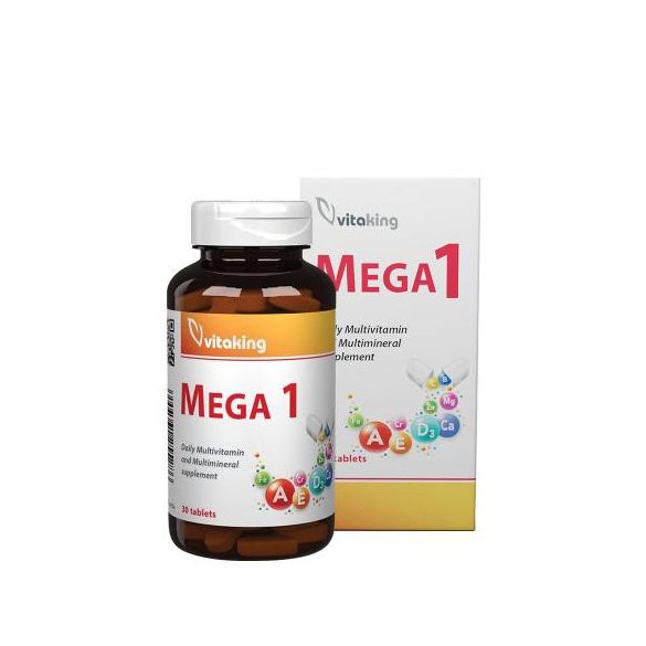 Vitaking mega1 multivitamin tabletta 30db