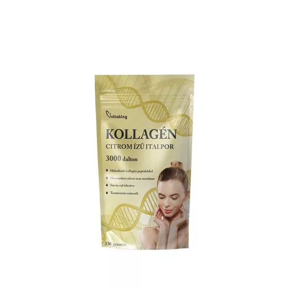 Vitaking marhakollagén italpor citrom 330g