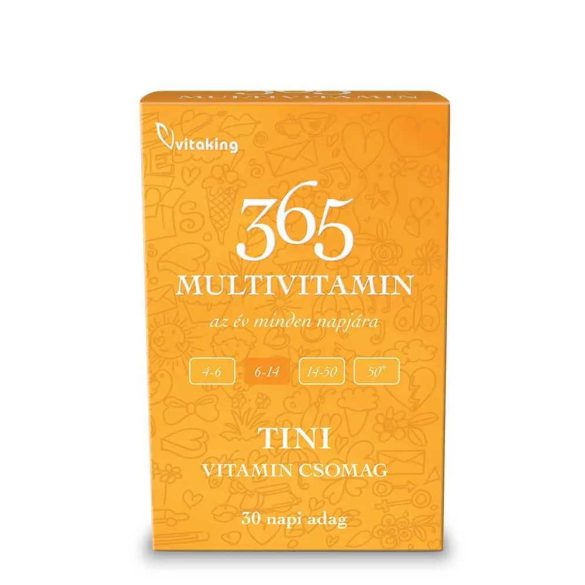 Vitaking 365 multivitamin tini csomag 30napi adag