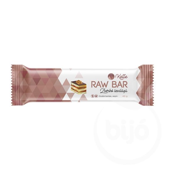 Kette raw bars zserbó ízvilágú szelet 40 g