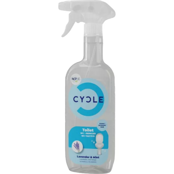 Cycle wc-tisztító hab levendula-menta 500 ml