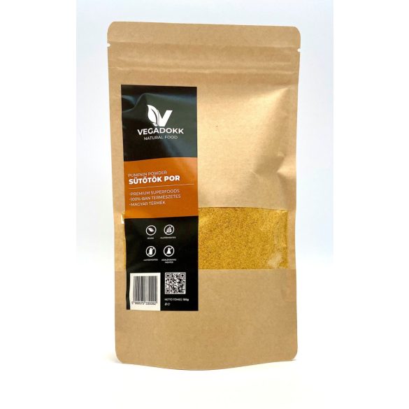 Vegadokk natural food sütőtök por 150g