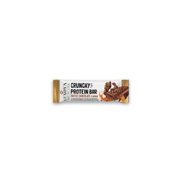 Luxoya crunchy protein bar choco- caramel 12x45g