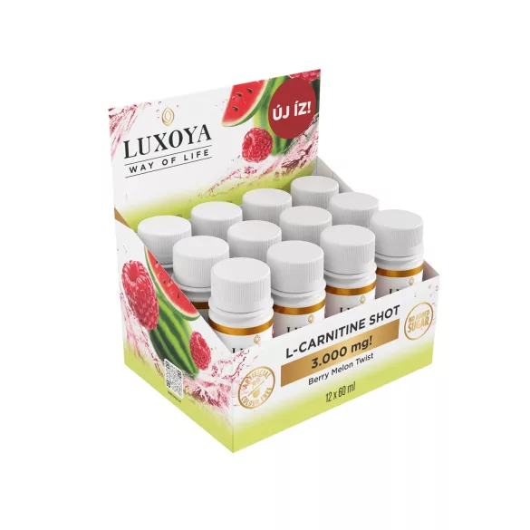 Luxoya shot l-carn wmelon - raspb 12x60ml