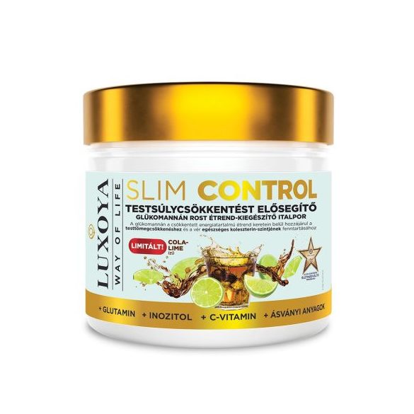 Luxoya slim control - glükomannán por 300g – cola-lime