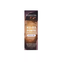 Nordvital d3+k2 forte csepp 30 ml 60 adag - bio és vegán étrendkiegészítők