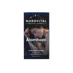 Nordvital álomhozó komplex kapszula 60 db - bio és vegán étrendkiegészítők