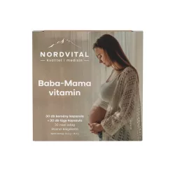 Nordvital baba-mama vitamin 30+30 db - bio és vegán étrendkiegészítők