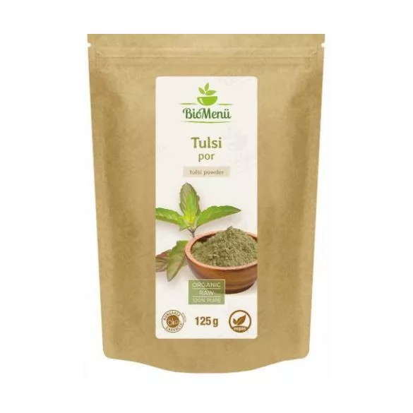 Bio biomenü tulsi por 125g - bio és refomélelmiszer