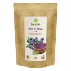 Bio biomenü kék áfonyapor 60g - bio és refomélelmiszer