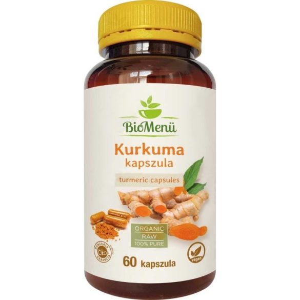 Bio menü bio kurkuma kapszula 60 db