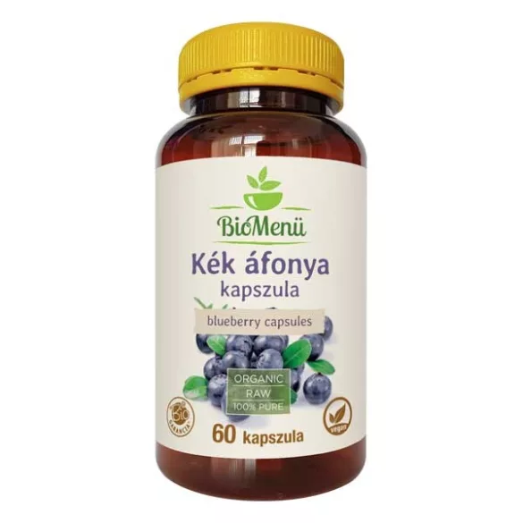 Biomenü bio kékáfonya kapszula 60 db