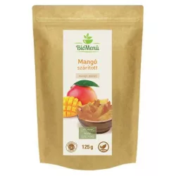 Bio menü bio mangó szárított 125 g - bio és refomélelmiszer