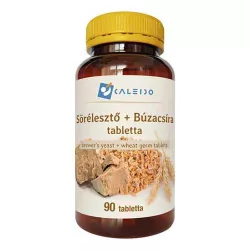 Caleido sörélesztő és búzacsíra tabletta 90db - bio és vegán étrendkiegészítők